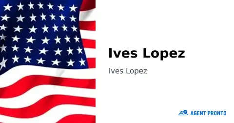 Ives Lopez, real estate agent in San Bernardino