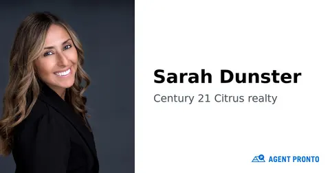 Sarah Dunster, real estate agent in Ontario