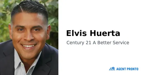Elvis Huerta, real estate agent in Los Angeles