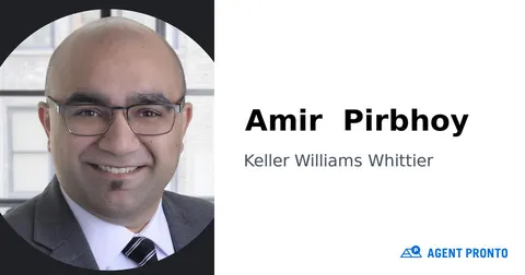 Amir Pirbhoy, real estate agent in La Habra