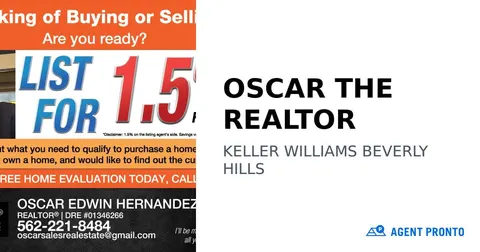 Oscar Hernandez, real estate agent in Colton