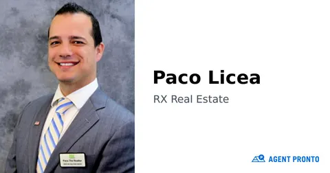 Paco Licea, real estate agent in Riverside