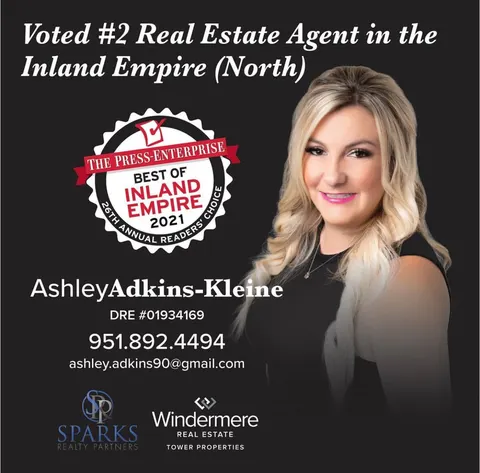 Ashley Adkins, real estate agent in Riverside