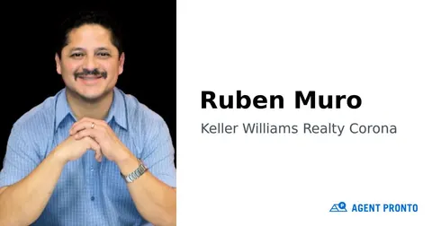 Ruben Muro, real estate agent in Corona