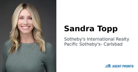 Sandra Topp, real estate agent in Escondido