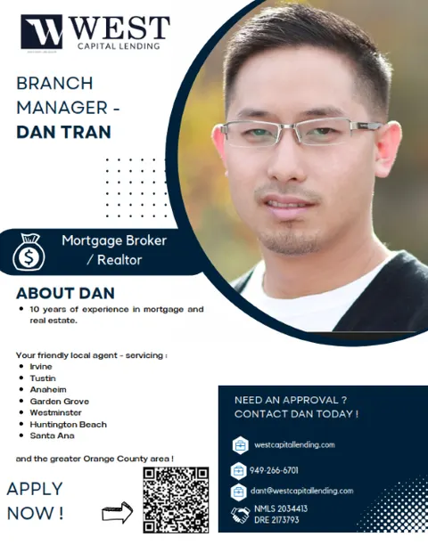 Dan Tran, real estate agent in Westminster