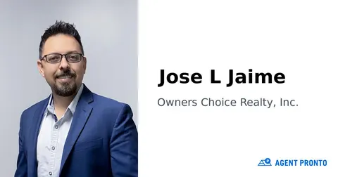 Jose Jaime, real estate agent in Santa Maria