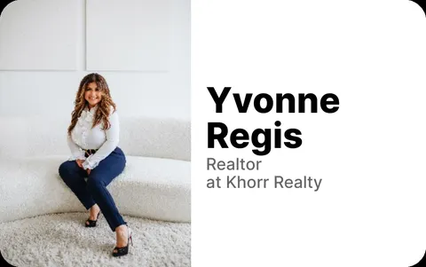 Yvonne Regis, real estate agent in Los Angeles