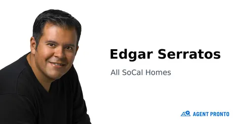 Edgar Serratos, real estate agent in Barstow