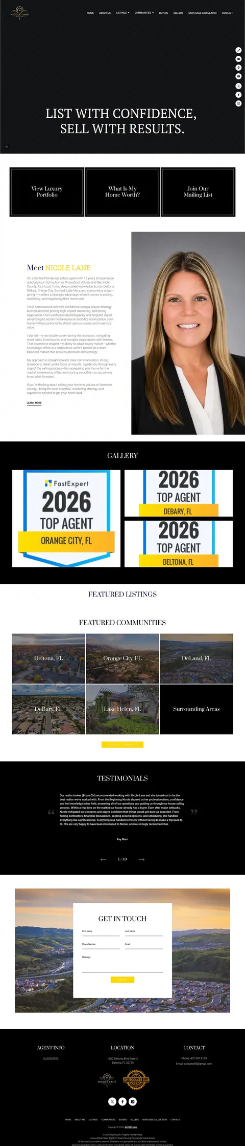 Nicole Lane, real estate agent in Buena Park