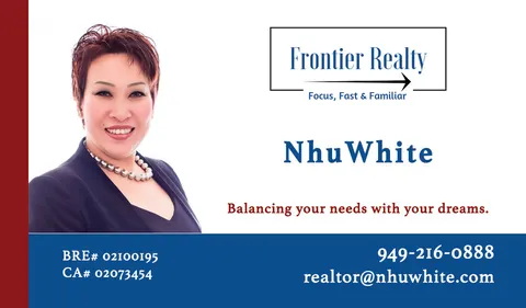 Nhu White, real estate agent in Anaheim