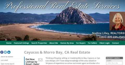 Nadine Lilley, real estate agent in Cayucos
