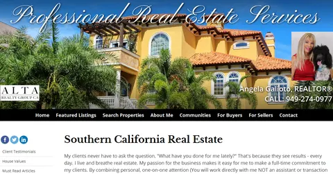 Angela Galioto, real estate agent in Laguna Niguel