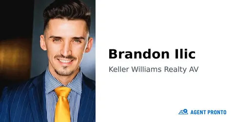 Brandon Ilic, real estate agent in Palmdale