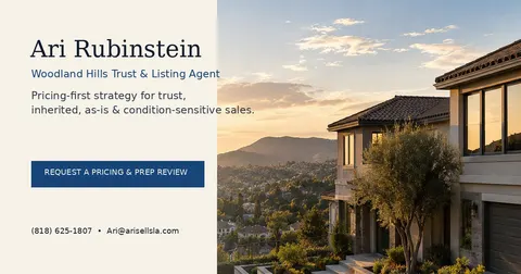 Ari Rubinstein, real estate agent in West Hills