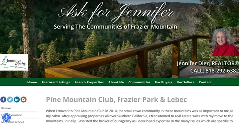 Jennifer Dier, real estate agent in Pine Mountain Club