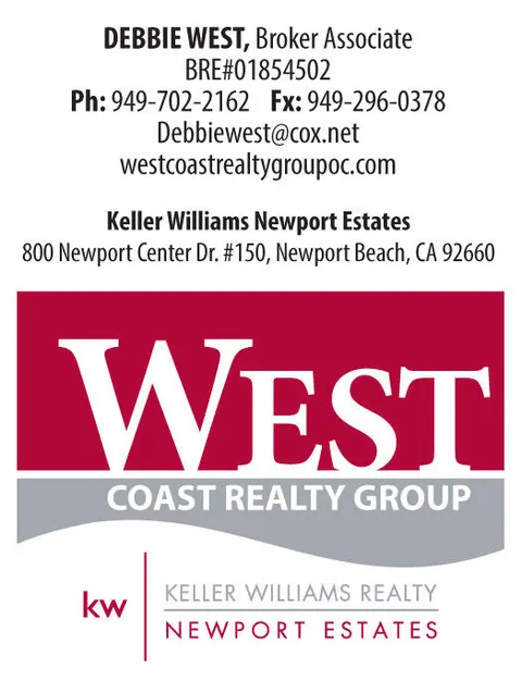 Debbie West, real estate agent in Dana Point